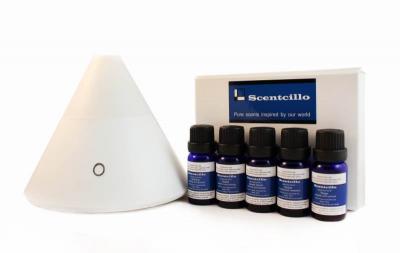 Scentcillo essential oil blends and ultrasonic diffuser