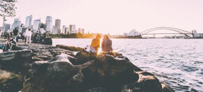 Sydney harbour, Australia.