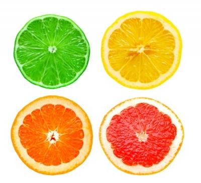 Citrus fruit slices